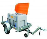 Cuve gasoil 430L sur remorque ADR avec pompe 12V – Image 4