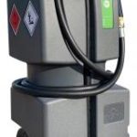 Cuve gasoil 60L sur roues avec pompe 12V
