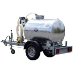 Citerne à eau roulante 1000L 90km/h 1 essieu flèche fixe Espaces verts PTC 1,5T – Image 13