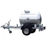 Citerne à eau roulante 1000L 90km/h 1 essieu flèche fixe PTC 1,5T – Image 9